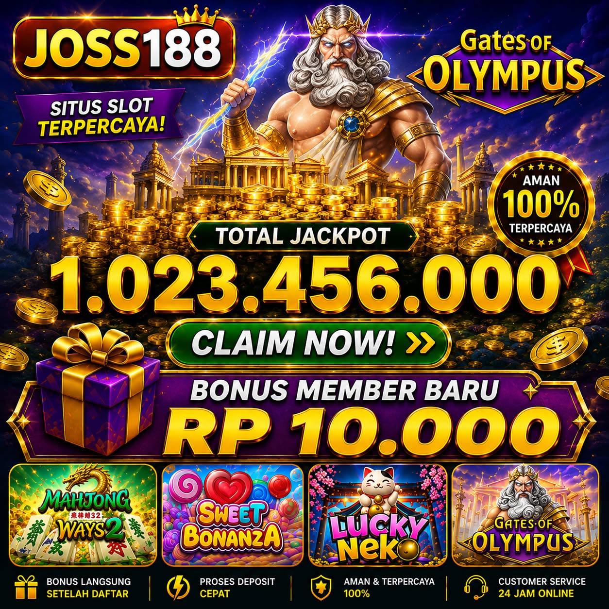 JOSS188 - Login Situs Resmi dan Nikmati Ragam Game PG Soft