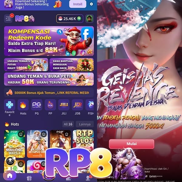 RP8 - Game Slot Online dengan Beragam Tema dan Fitur Bonus